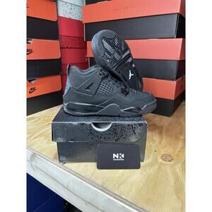 Jordan 4 Retro Black Cat (2025) (PS) IB4388-010 Size 1Y